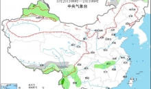 中东部大部分地区气温持续升高 北方地区多大风天气