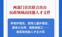 首次发布！我国强化培养民政高技能人才